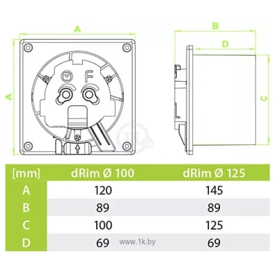 airRoxy dRim 100DTS-C176