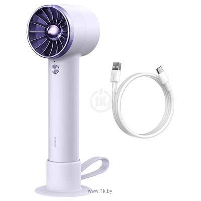 Baseus Flyer Turbine Handheld Fan High Capacity BS-HF002 (belyiy)