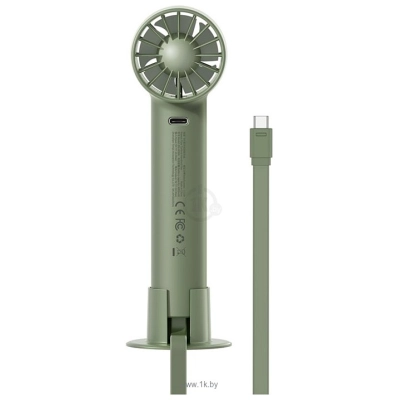 Baseus Flyer Turbine Handheld Fan High Capacity BS-HF006 (zelenyiy)