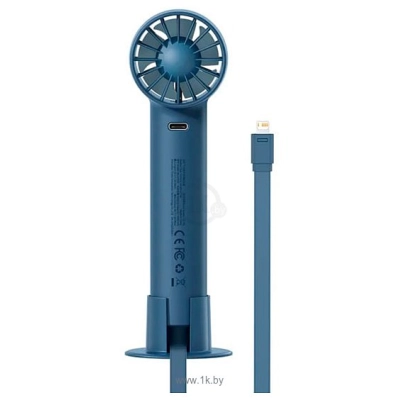 Baseus Flyer Turbine Handheld Fan High Capacity BS-HF006 (siniy)