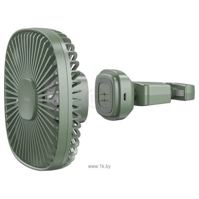 Baseus Natural Wind Magnetic Rear Seat Fan (zelenyiy)