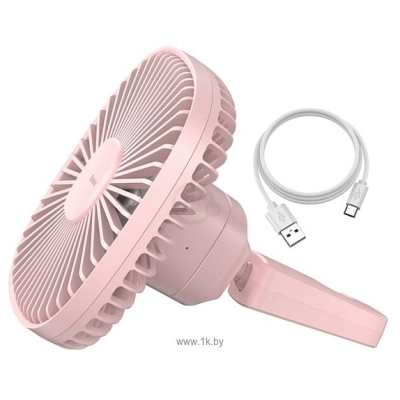 Baseus Natural Wind Magnetic Rear Seat Fan (rozovyiy)