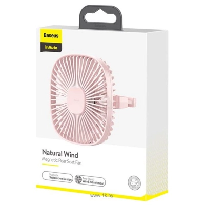 Baseus Natural Wind Magnetic Rear Seat Fan (rozovyiy)