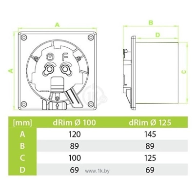 airRoxy dRim 100HS-C176