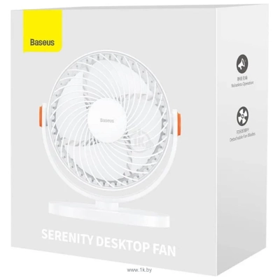 Baseus Serenity Desktop Fan (belyiy)